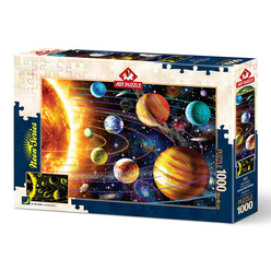 Art ’’NEON’’ Puzzle 1000 Parça Güneş Sistemi 5012 - Thumbnail