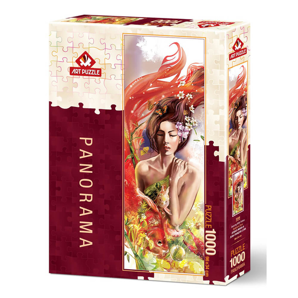 Art Panoroma Puzzle 1000 Parça Balıklarla Dans 5346