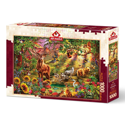 Art Puzzle - Art Puzzle 1000 Parça Büyülü Orman 5176
