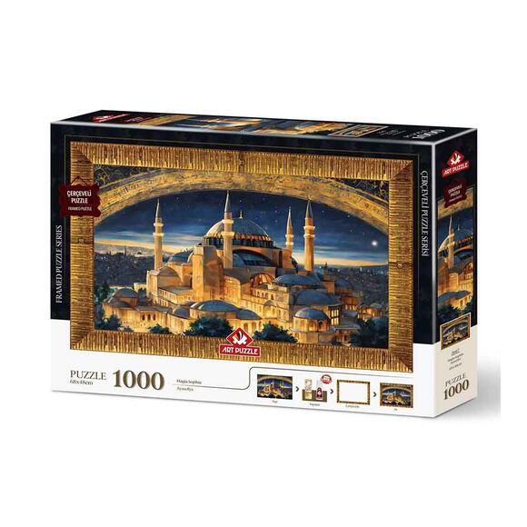 Art Puzzle 1000 Parça Çerçeveli Puzzle Ayasofya 5667 68X48 Cm
