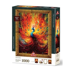 Art Puzzle 1000 Parça Çerçeveli Puzzle Efsanevi Tavuskuşu 5670 68X48 Cm - Thumbnail