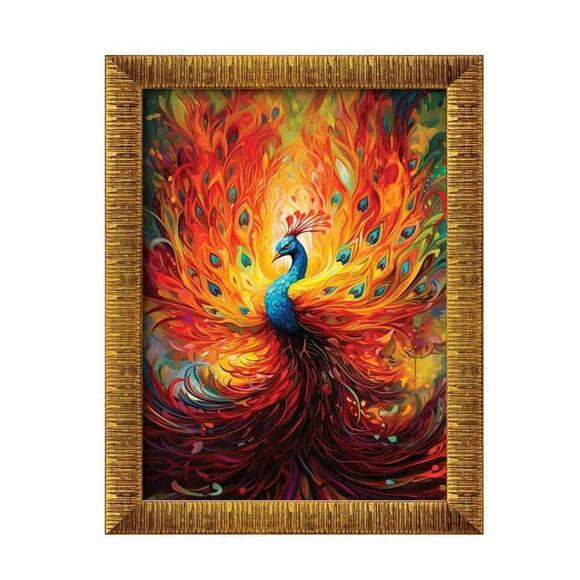 Art Puzzle 1000 Parça Çerçeveli Puzzle Efsanevi Tavuskuşu 5670 68X48 Cm