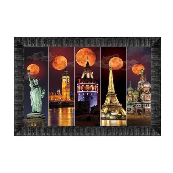 Art Puzzle 1000 Parça Çerçeveli Puzzle Kanlı Ay 5664 68X48 Cm