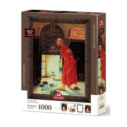 Art Puzzle 1000 Parça Çerçeveli Puzzle Kaplumbağa Terbiyecisi 5663 68X48 Cm - Thumbnail