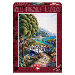 Art Puzzle - Art Puzzle 1000 Parça Çiçek Koyu 4357