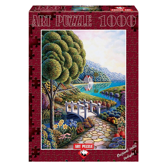 Art Puzzle 1000 Parça Çiçek Koyu 4357