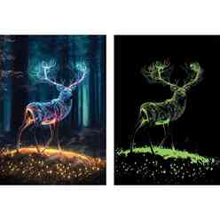 Art Puzzle 1000 Parça Neon Puzzle Patronus 5260 - Thumbnail