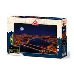 Art Puzzle 1000 Parça Neon Puzzle Üç Köprü 5239 68X48 Cm - Thumbnail