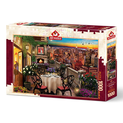 Art Puzzle - Art Puzzle 1000 Parça New York’Ta Akşam Yemeği 5184