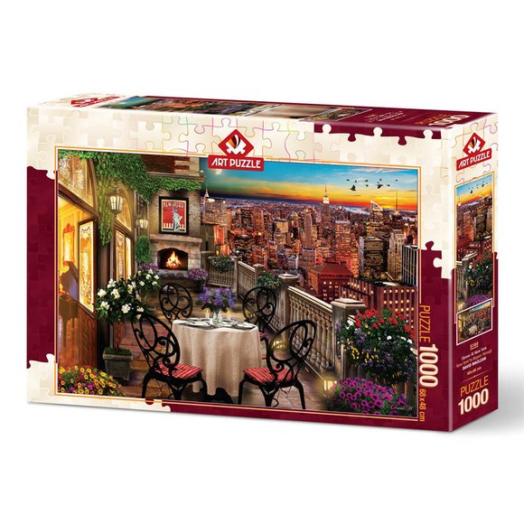 Art Puzzle 1000 Parça New York’Ta Akşam Yemeği 5184