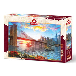 Art Puzzle - Art Puzzle 1000 Parça New York’Ta Günbatımı 5185