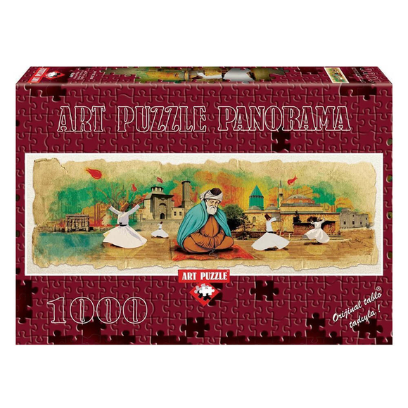 Art Puzzle 1000 Parça Panorama Puzzle Konya Kolajı 4479