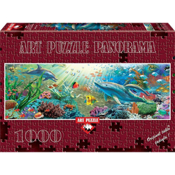Art Puzzle 1000 Parça Panorama Puzzle Su Altı Cenneti 4474 - Thumbnail