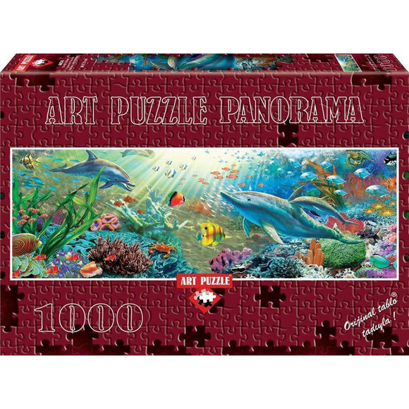 Art Puzzle 1000 Parça Panorama Puzzle Su Altı Cenneti 4474