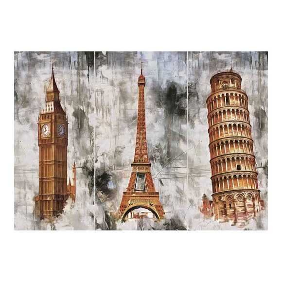 Art Puzzle 1000 Parça Puzzle Üç Şehir Üç Kule 5199