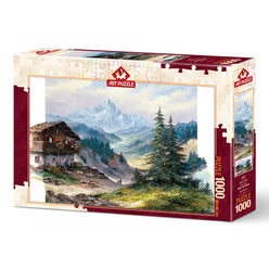 Art Puzzle - Art Puzzle 1000 Parça Yeşil Vadi 5187