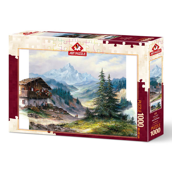 Art Puzzle 1000 Parça Yeşil Vadi 5187