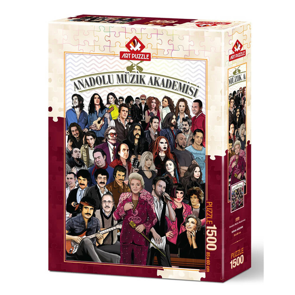 Art Puzzle 1500 Parça Anadolu Müzik Akademisi 4586