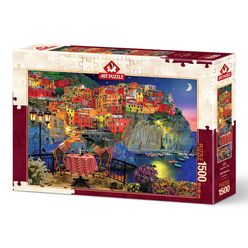 Art Puzzle 1500 Parça Cinque Terre, Italy 5375 - Thumbnail