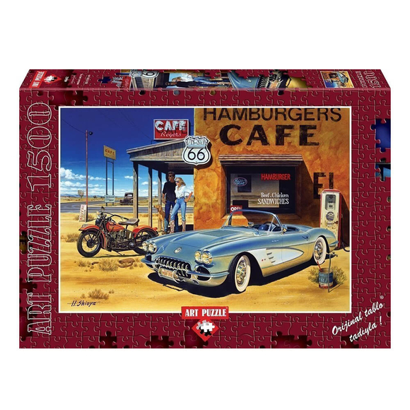 Art Puzzle 1500 Parça Puzzle Arizona Cafe 4642