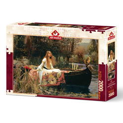Art Puzzle - Art Puzzle 2000 Parça Shalott Leydisi, 1888 5478