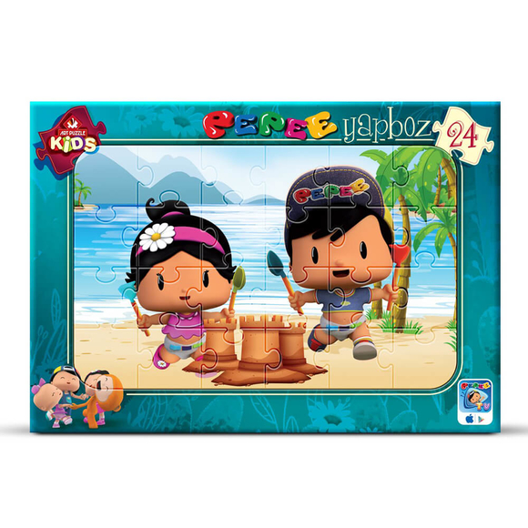 Art Puzzle 24 Parça Frame Pepee Tatilde 4593