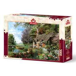 Art Puzzle - Art Puzzle 3000 Parça Şehirden Uzakta 5522