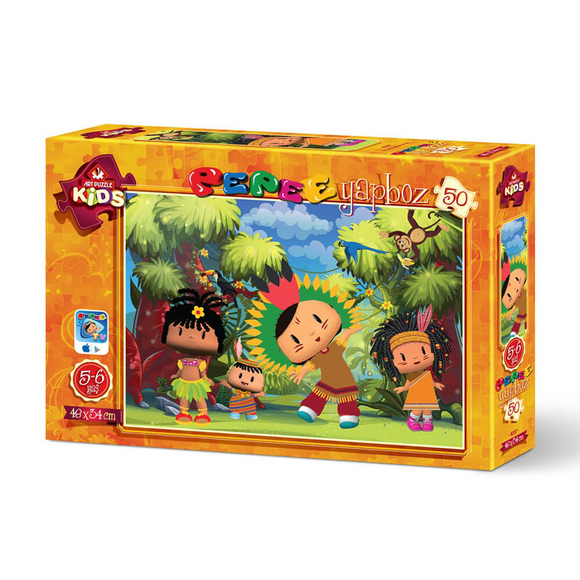 Art Puzzle 50 Parça Pepee Kabile Reisi 4237