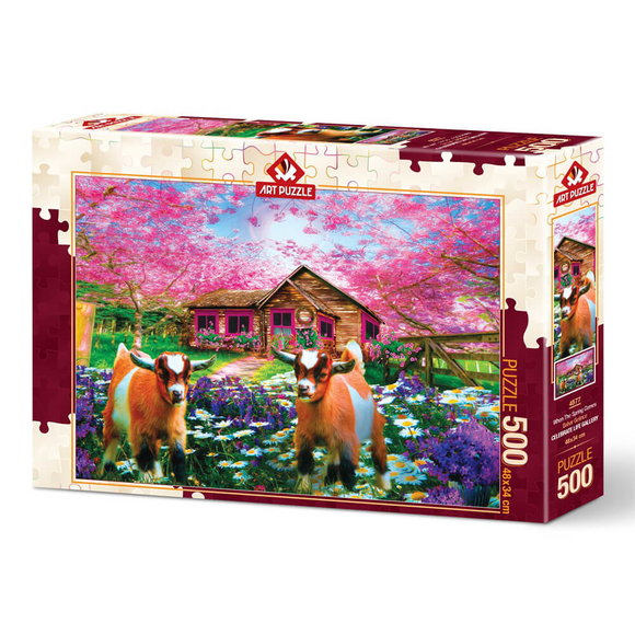 Art Puzzle 500 Parça Bahar Gelince 4577