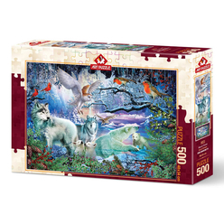 Art Puzzle - Art Puzzle 500 Parça Buzul Ormanı 5073