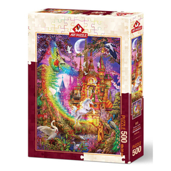 Art Puzzle - Art Puzzle 500 Parça Gökkuşağı Şatosu 5075