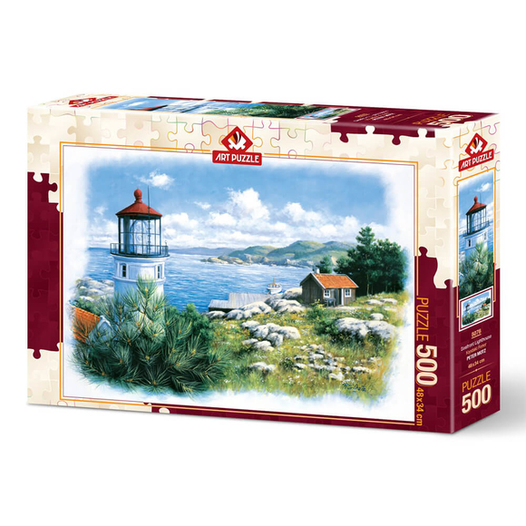 Art Puzzle 500 Parça Kıyıdaki Fener 5076