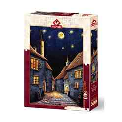 Art Puzzle - Art Puzzle 500 Parça Ortaçağda Han Gecesi 5102 48X34 Cm