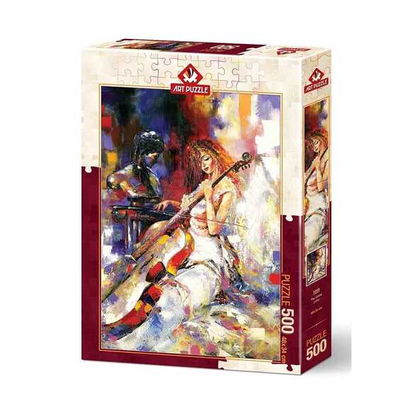 Art Puzzle 500 Parça Puzzle Cellist 5088