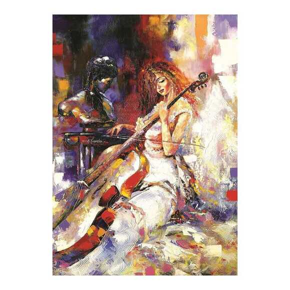 Art Puzzle 500 Parça Puzzle Cellist 5088