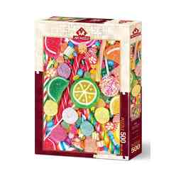 Art Puzzle - Art Puzzle 500 Parça Renkli Şekerler 5101