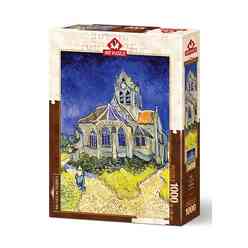 Art Puzzle - Art Puzzle 5248 Kilise, Vincent Van Gogh 1000 Parça 68 X 48 Cm