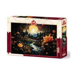 Art Puzzle - Art Puzzle 5256 Lotus Bahçesi 1000 Parça 68 X 48 Cm
