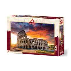 Art Puzzle - Art Puzzle 5265 Colosseum’Da Gün Batımı 1000 Parça 68 X 48 Cm