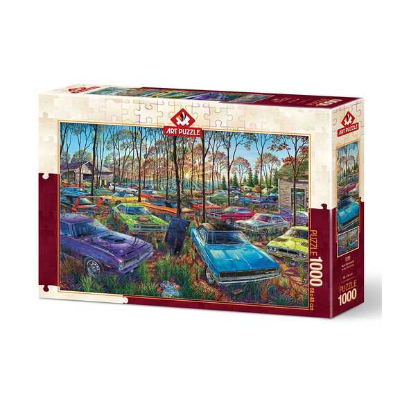 Art Puzzle 5269 Araba Mezarlığı 1000 Parça 68 X 48 Cm
