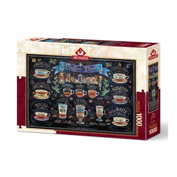 Art Puzzle 5274 Kahve Zamanı 1000 Parça 68 X 48 Cm