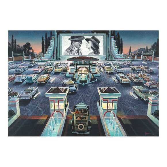 Art Puzzle Açık Hava Sineması 1000 Parça 68 X 48 Cm 5270