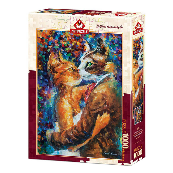 Art Puzzle Aşık Kedilerin Dansı 1000 Parça Puzzle 4226