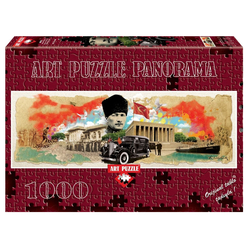 Art Puzzle - Art Puzzle Atatürk Kolajı 1000 Parça Puzzle 4476