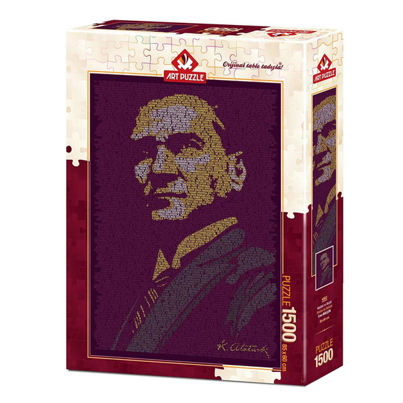 Art Puzzle Atatürk ve Nutuk 1500 Parça Puzzle 4552