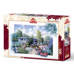 Art Puzzle Çiçekli Bahçe 500 Parça Puzzle 4211 - Thumbnail