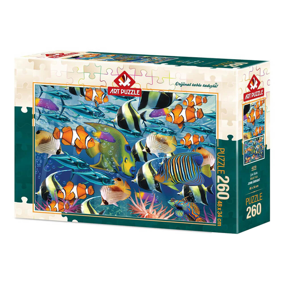 Art Puzzle Çok Balık 260 Parça Puzzle 4270