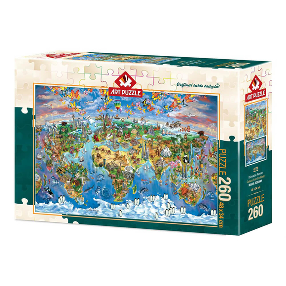 Art Puzzle Dünyadan Renkler 260 Parça Puzzle 4278