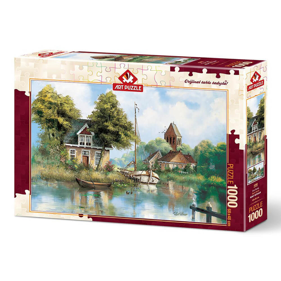 Art Puzzle Eve Dönüş 1000 Parça Puzzle 4386