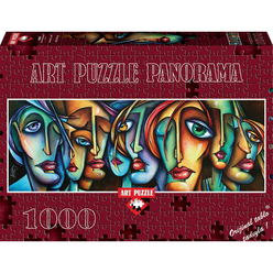 Art Puzzle Hüznü Paylaşanlar 1000 Parça Puzzle 4446 - Thumbnail